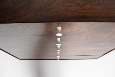 George Nelson George Nelson Thin Edge Tall Dresser in Rosewood by Herman Miller