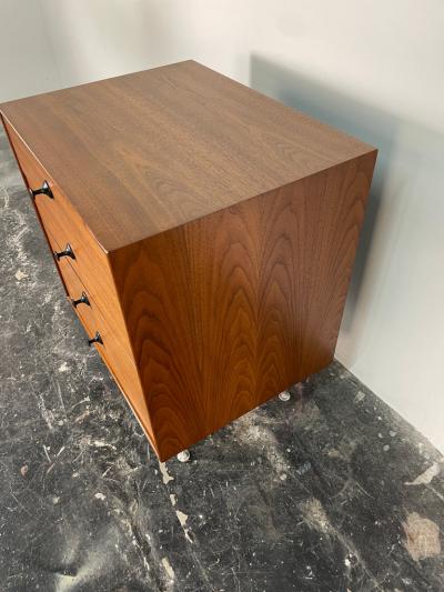 George Nelson George Nelson Walnut Thin Edge Dresser for Herman Miller