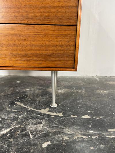 George Nelson George Nelson Walnut Thin Edge Dresser for Herman Miller