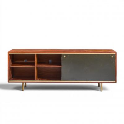 George Nelson George Nelson for Herman Miller 8000 Exec Series Mid Century Walnut Credenza