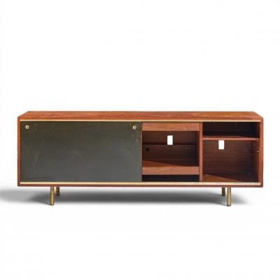 George Nelson George Nelson for Herman Miller 8000 Exec Series Mid Century Walnut Credenza