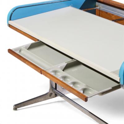 George Nelson George Nelson for Herman Miller Action Office Mid Century Rolltop Desk