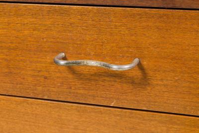 George Nelson George Nelson for Herman Miller American Mid Century Walnut Veneer 4 Drawer Comm