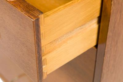 George Nelson George Nelson for Herman Miller American Mid Century Walnut Veneer 4 Drawer Comm