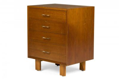 George Nelson George Nelson for Herman Miller American Walnut Veneer 4 Drawer Commode
