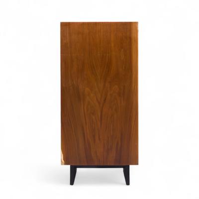 George Nelson George Nelson for Herman Miller Basic Series Walnut Two Door Cabinet Pair