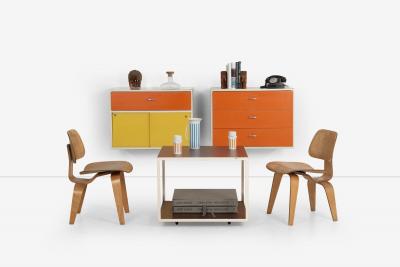 George Nelson George Nelson for Herman Miller Custom for Hugh DuPree Steel Frame Cabinets 1960