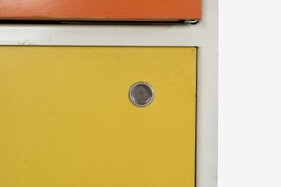 George Nelson George Nelson for Herman Miller Custom for Hugh DuPree Steel Frame Cabinets 1960