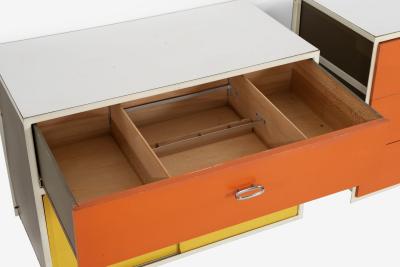 George Nelson George Nelson for Herman Miller Custom for Hugh DuPree Steel Frame Cabinets 1960