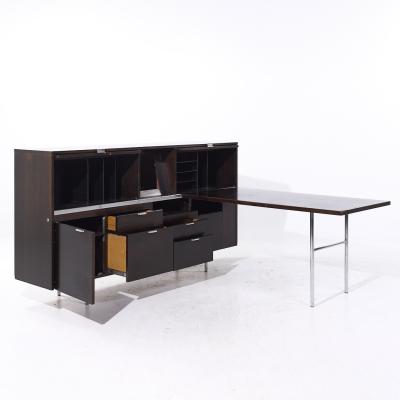 George Nelson George Nelson for Herman Miller Mid Century Desk with Return