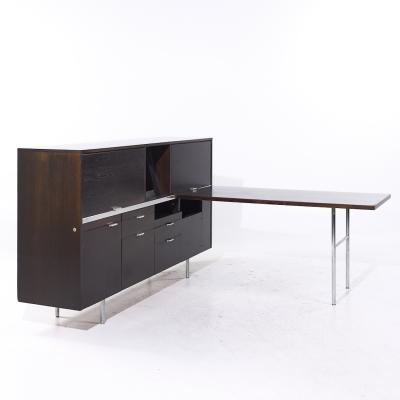 George Nelson George Nelson for Herman Miller Mid Century Desk with Return