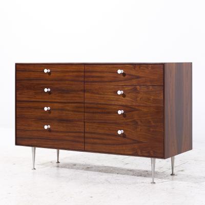 George Nelson George Nelson for Herman Miller Mid Century Rosewood Thin Edge 8 Drawer Dresser