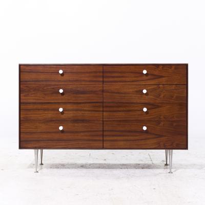 George Nelson George Nelson for Herman Miller Mid Century Rosewood Thin Edge 8 Drawer Dresser