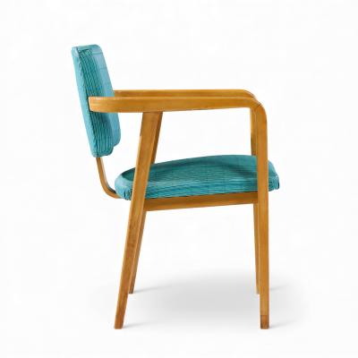 George Nelson George Nelson for Herman Miller Model 4663 Walnut Dining Chairs Set of 8