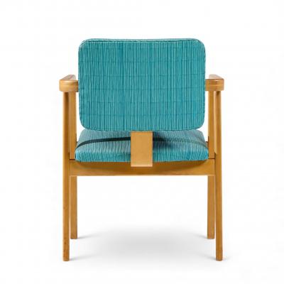 George Nelson George Nelson for Herman Miller Model 4663 Walnut Dining Chairs Set of 8