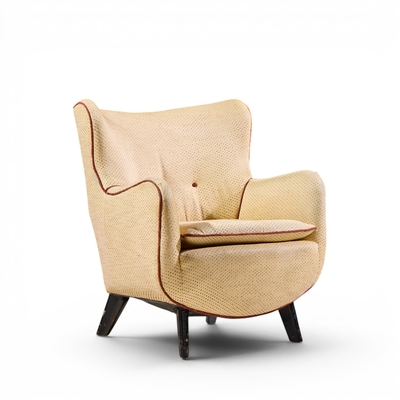 George Nelson George Nelson for Herman Miller Model 4688 Mid Century Lounge Chairs Pair
