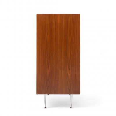 George Nelson George Nelson for Herman Miller Model 5240 Thin Edge Walnut Highboy Dresser
