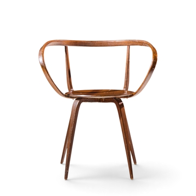 George Nelson George Nelson for Herman Miller Model 5890 Mid Century Pretzel Dining Chair