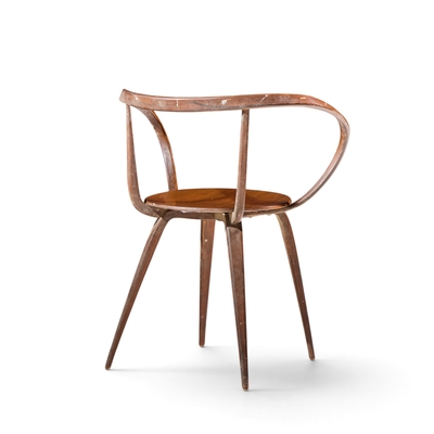 George Nelson George Nelson for Herman Miller Model 5890 Mid Century Pretzel Dining Chair
