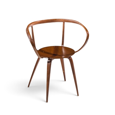 George Nelson George Nelson for Herman Miller Model 5890 Mid Century Pretzel Dining Chair