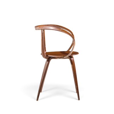 George Nelson George Nelson for Herman Miller Model 5890 Mid Century Pretzel Dining Chair
