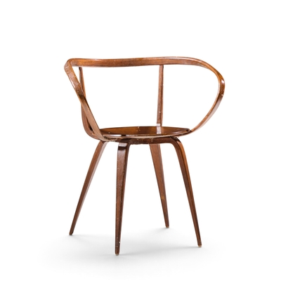George Nelson George Nelson for Herman Miller Model 5890 Mid Century Pretzel Dining Chair