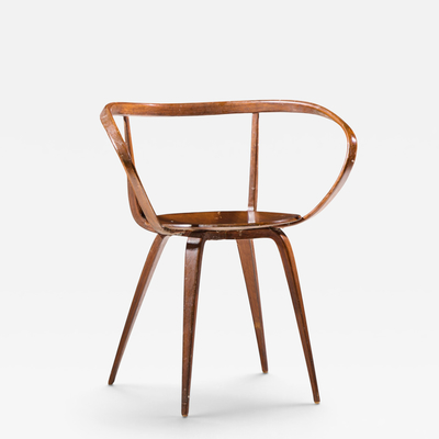 George Nelson George Nelson for Herman Miller Model 5890 Mid Century Pretzel Dining Chair
