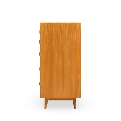 George Nelson George Nelson for Herman Miller Walnut Highboy Dresser with Cupcake Pulls