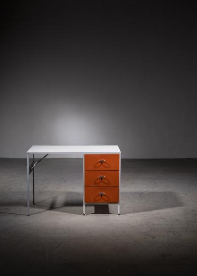 George Nelson George Nelson steel frame desk for Herman Miller