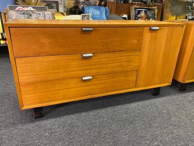 George Nelson MID CENTURY PAIR OF GEORGE NELSON FOR HERMAN MILLER PRIMAVERA CABINETS
