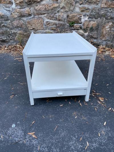 George Nelson MID CENTURY PAIR OF NIGHTSTANDS WITH DRAWER