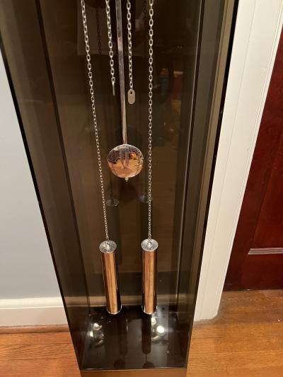 George Nelson MODERNIST GEORGE NELSON GRANDFATHER CLOCK FOR HOWARD MILLER