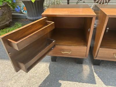 George Nelson Marvelous Pair George Nelson Primavera Night Stand Mid Century Modern