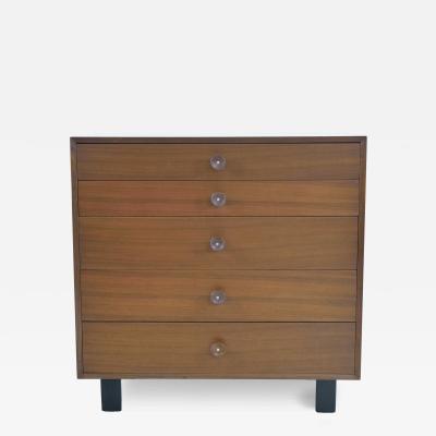 George Nelson Mid Century Modern Five Drawer Dresser by George Nelson for Herman Miller