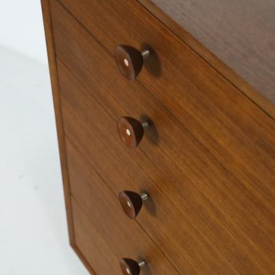 George Nelson Mid Century Modern Walnut Dresser by George Nelson for Herman Miller