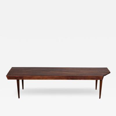 George Nelson Mid Century Slat Bench Coffee Table George Nelson Style