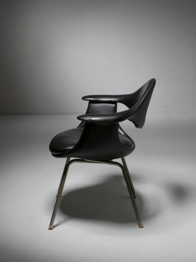 George Nelson Pair of DAF Armchairs by George Nelson for ICF