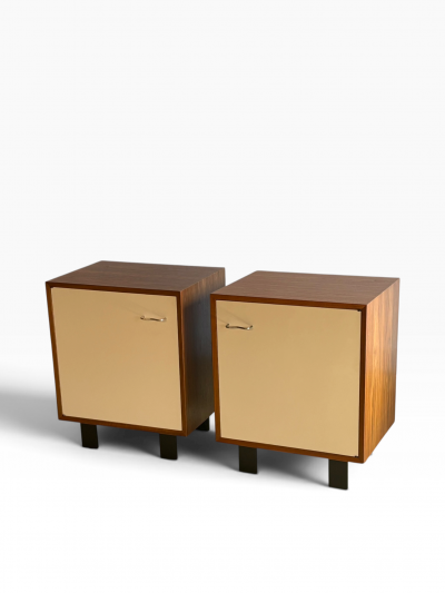 George Nelson Pair of George Nelson 1960s Cabinets for Herman Miller