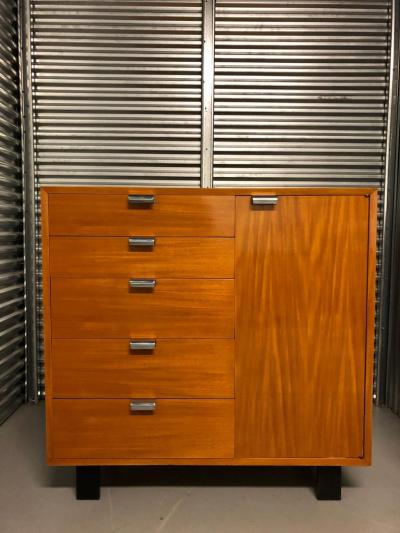 George Nelson Pair of George Nelson for Herman Miller Bureau Cabinets