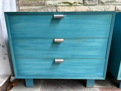 George Nelson Rare Pair George Nelson Herman Miller Bachelors Chest Mid Century