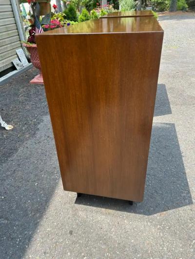 George Nelson Rare Pair George Nelson Primavera Bachelor Chest Cabinet Mid Century X Pulls