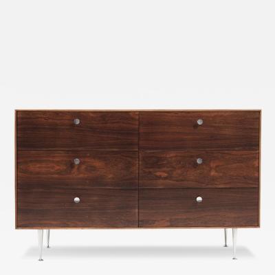 George Nelson Rosewood Thin Edge Dresser by George Nelson for Herman Miller C 1950s