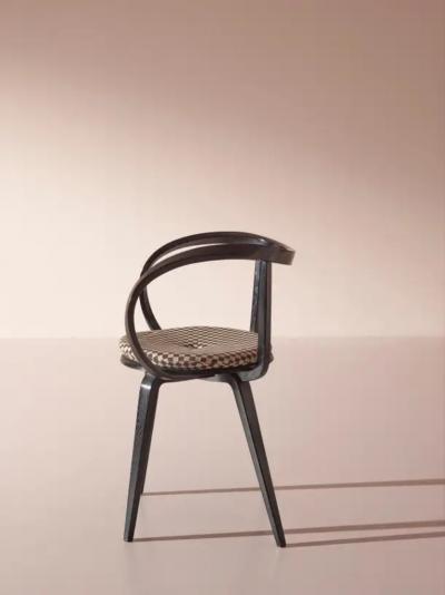 George Nelson Set of Four George Nelson Pretzel Armchair Made by ICF Italy 1984 1986