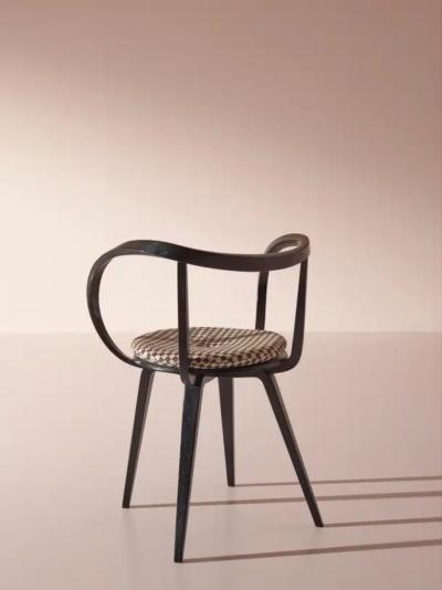 George Nelson Set of Four George Nelson Pretzel Armchair Made by ICF Italy 1984 1986