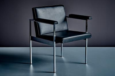 George Nelson Set of Four Paddle Armchairs by George Nelson for Herman Miller