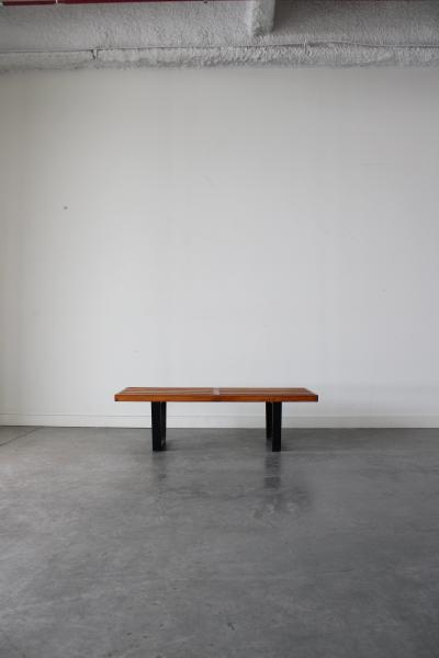 George Nelson Slat platform bench by George Nelson for Heman Miller