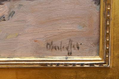 George Oberteuffer View Along the Thames George Oberteuffer 1878 1940 