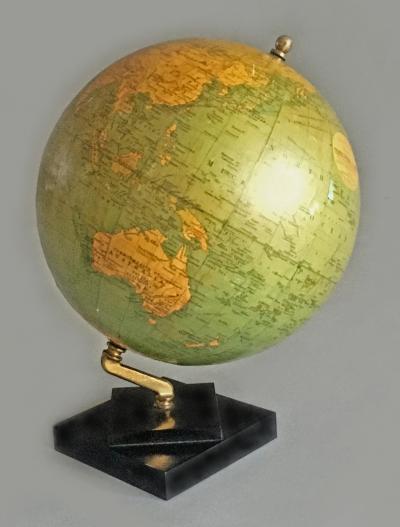 George Philip Son Philips 9 Inch Terrestrial Globe on Stand