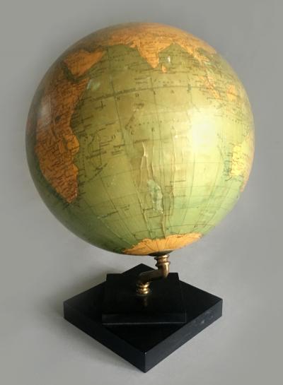 George Philip Son Philips 9 Inch Terrestrial Globe on Stand