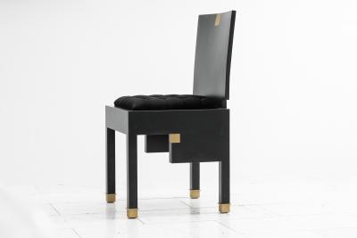 George Ranalli George Ranalli Valentine Chair 3 in Off Black USA 2023